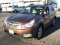 2011 Caramel Bronze Pearl Subaru Outback 2.5i Premium Wagon  photo #1