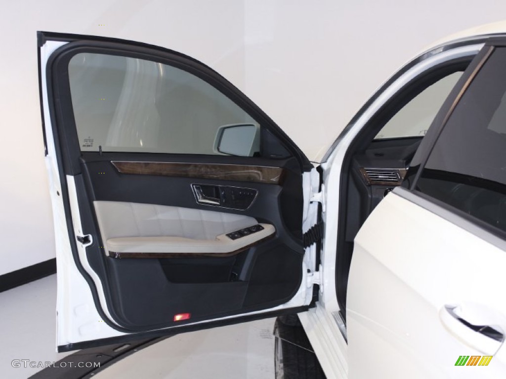2010 E 550 Sedan - Arctic White / Almond Beige photo #53