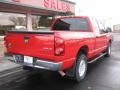 2008 Flame Red Dodge Ram 1500 Big Horn Edition Quad Cab 4x4  photo #5