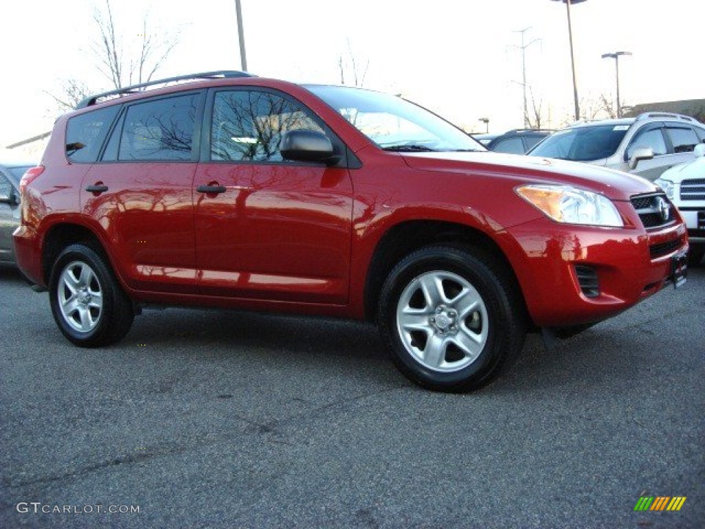 2010 RAV4 I4 - Barcelona Red Metallic / Sand Beige photo #2