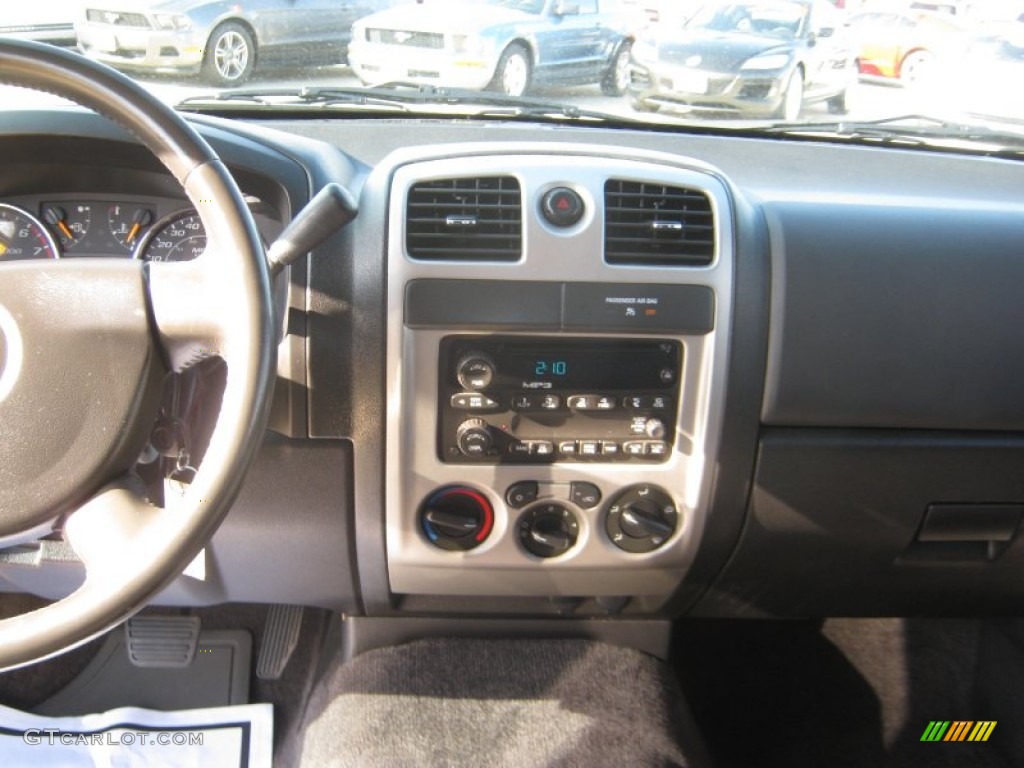 2007 Colorado LT Crew Cab - Yellow / Very Dark Pewter photo #9