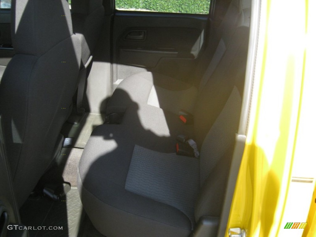 2007 Colorado LT Crew Cab - Yellow / Very Dark Pewter photo #13