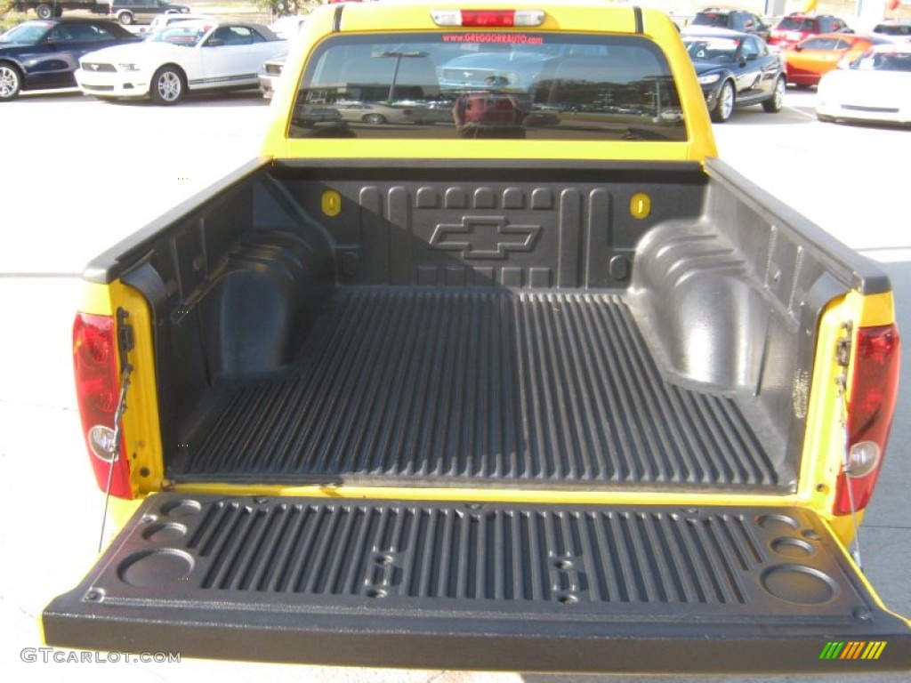 2007 Colorado LT Crew Cab - Yellow / Very Dark Pewter photo #18
