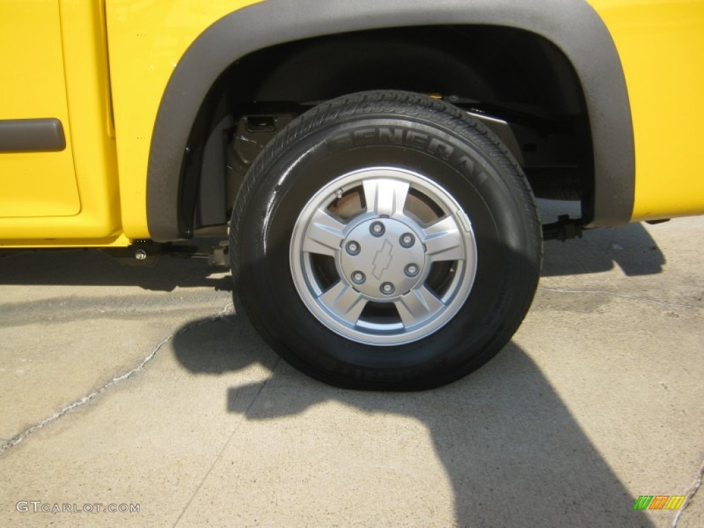 2007 Colorado LT Crew Cab - Yellow / Very Dark Pewter photo #19