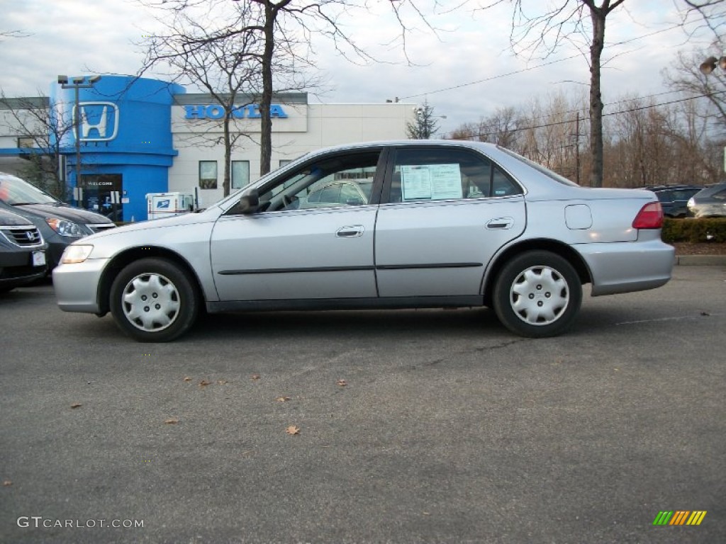 2000 Accord LX Sedan - Satin Silver Metallic / Quartz photo #1