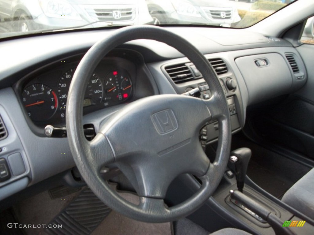 2000 Honda Accord LX Sedan Quartz Steering Wheel Photo #57281381
