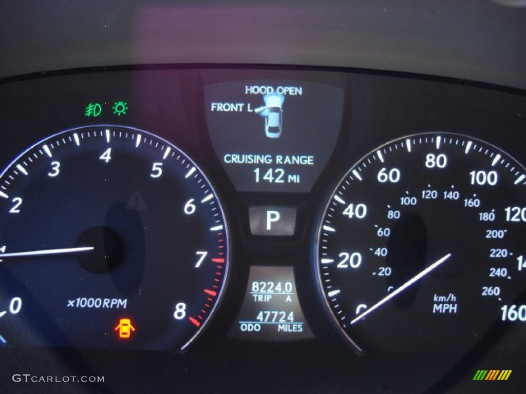 2008 Lexus LS 460 Gauges Photo #57282766