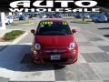 2012 Rosso Brillante (Red) Fiat 500 Sport  photo #2