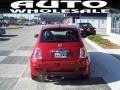 2012 Rosso Brillante (Red) Fiat 500 Sport  photo #3