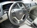 Gray Steering Wheel Photo for 2012 Honda Civic #57284178