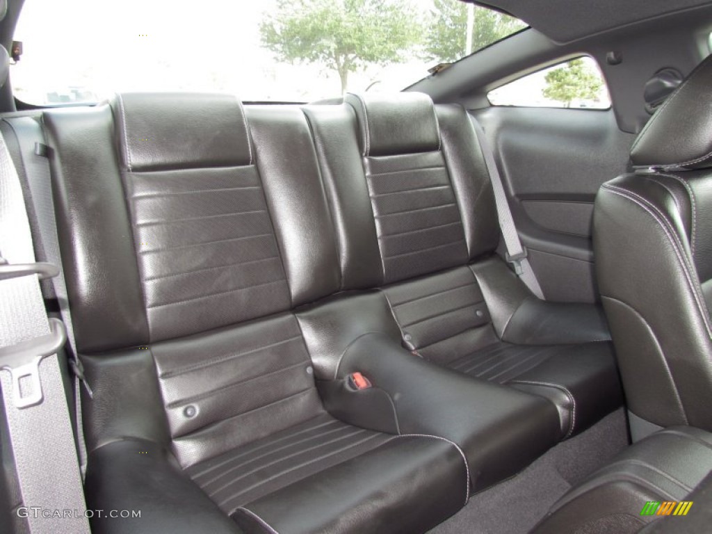 Charcoal Black Interior 2010 Ford Mustang GT Premium Coupe Photo #57284441