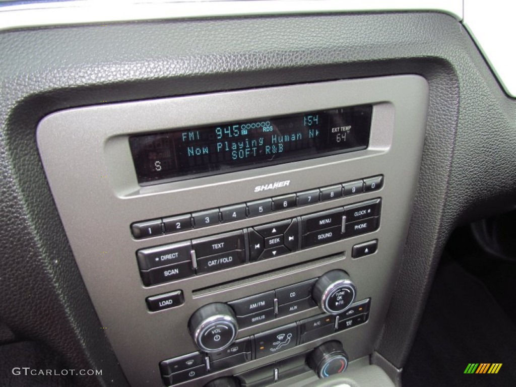 2010 Ford Mustang GT Premium Coupe Controls Photo #57284490