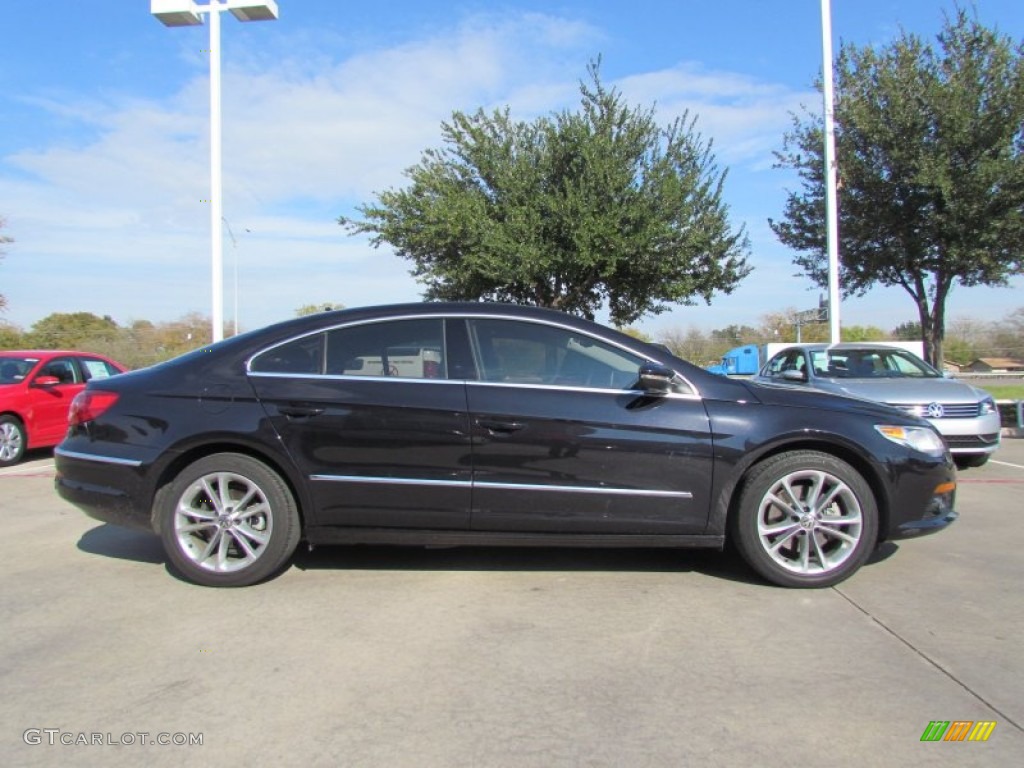 Deep Black Metallic 2010 Volkswagen CC Luxury Exterior Photo #57285165