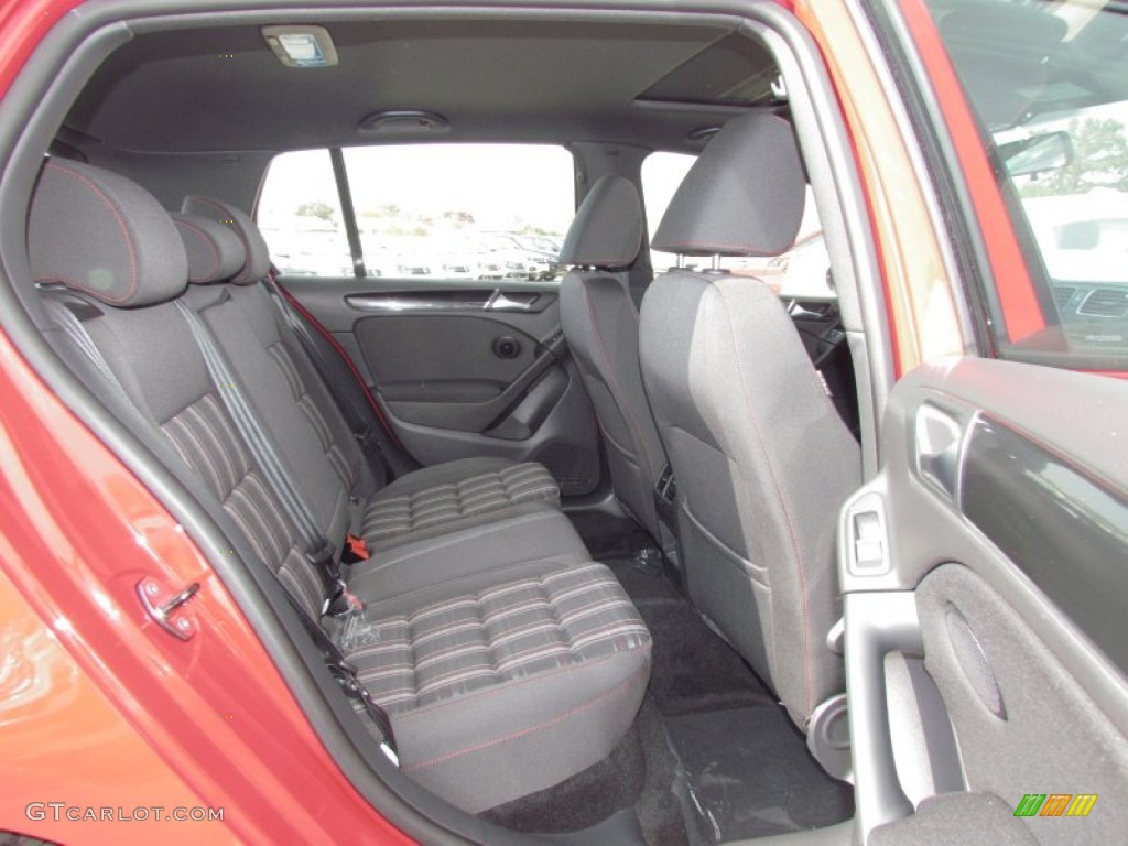 Interlagos Plaid Cloth Interior 2012 Volkswagen GTI 4 Door Photo #57285777