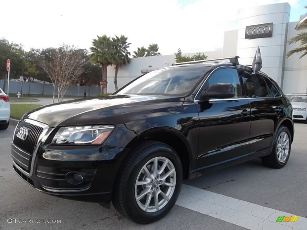 2009 Q5 3.2 Premium quattro - Brilliant Black / Cardamom Beige photo #1