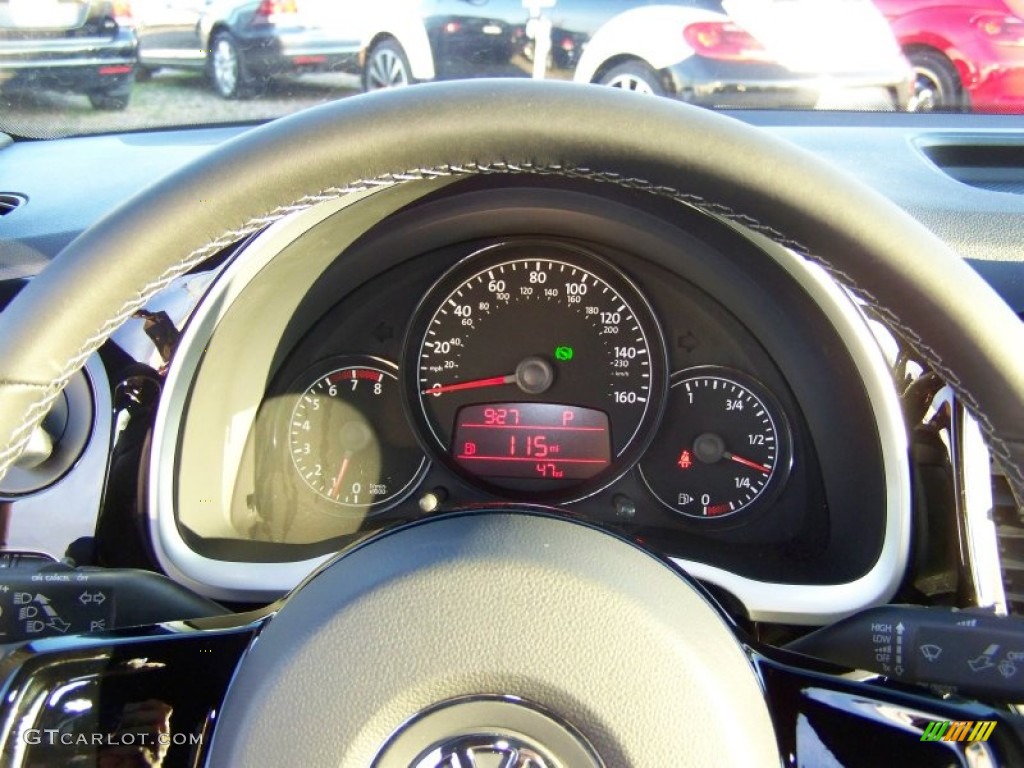 2012 Volkswagen Beetle Turbo Gauges Photo #57286039