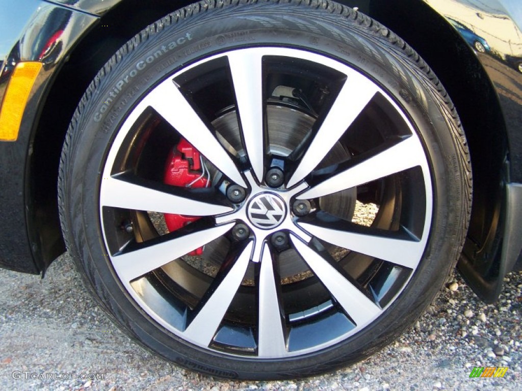 2012 Volkswagen Beetle Turbo Wheel Photo #57286059