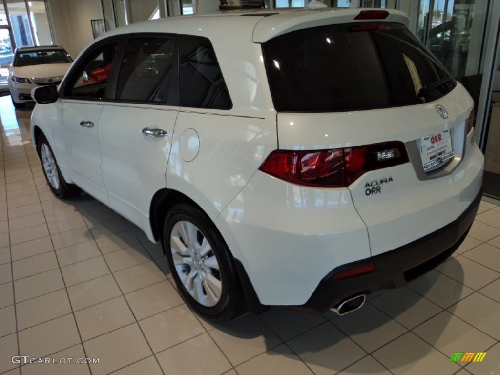 2012 RDX SH-AWD - Bellanova White Pearl / Taupe photo #4