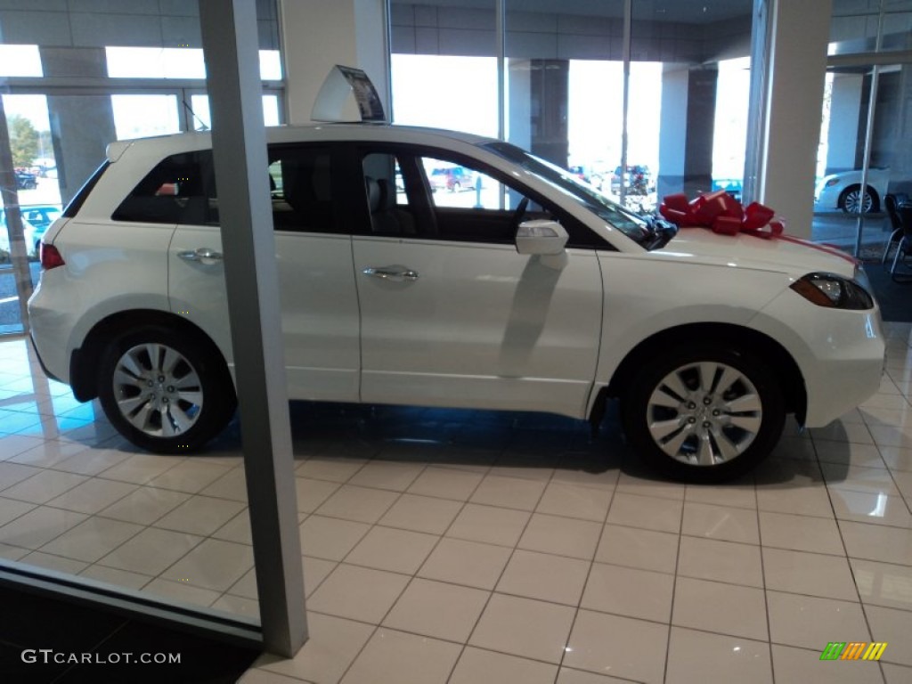 2012 RDX SH-AWD - Bellanova White Pearl / Taupe photo #5