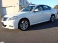 2008 Moonlight White Infiniti M 35x AWD Sedan  photo #7