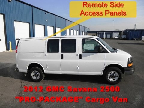 2012 GMC Savana Van 2500 Work Van Data, Info and Specs