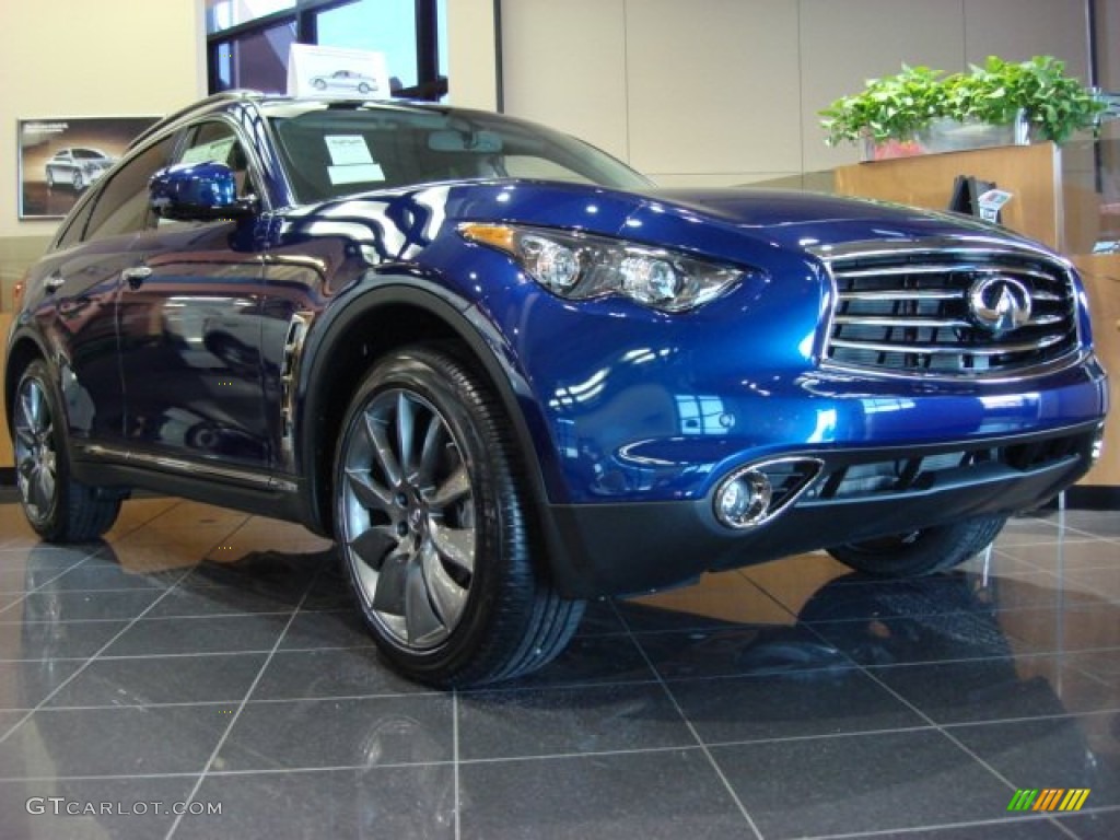 2012 FX 35 AWD Limited Edition - Iridium Blue / Graphite photo #1