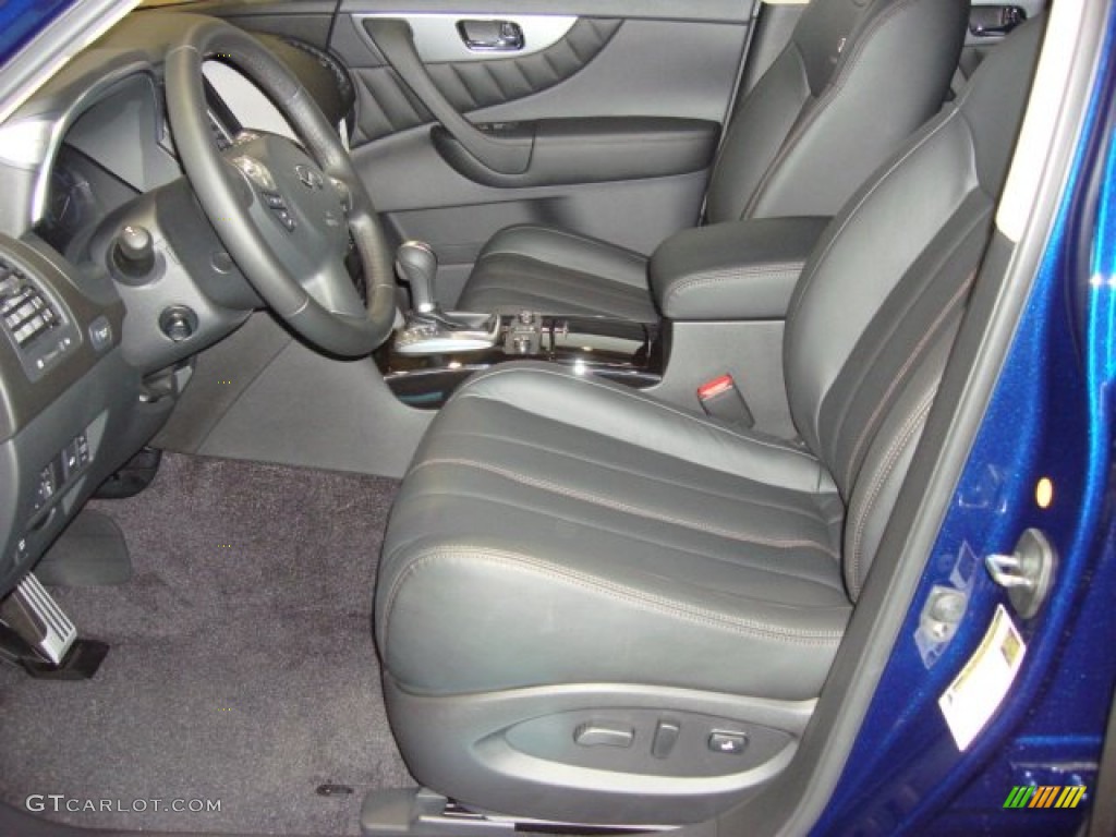 Graphite Interior 2012 Infiniti FX 35 AWD Limited Edition Photo #57287389