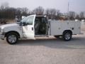 Oxford White 2005 Ford F350 Super Duty XLT SuperCab Commercial Exterior