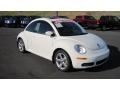 Front 3/4 View of 2008 New Beetle Triple White Coupe