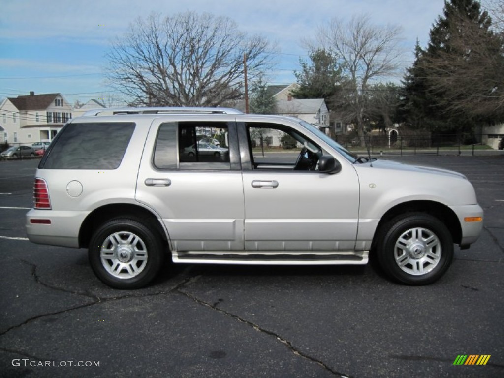 Silver Birch Metallic 2004 Mercury Mountaineer V8 Premier AWD Exterior Photo #57287688