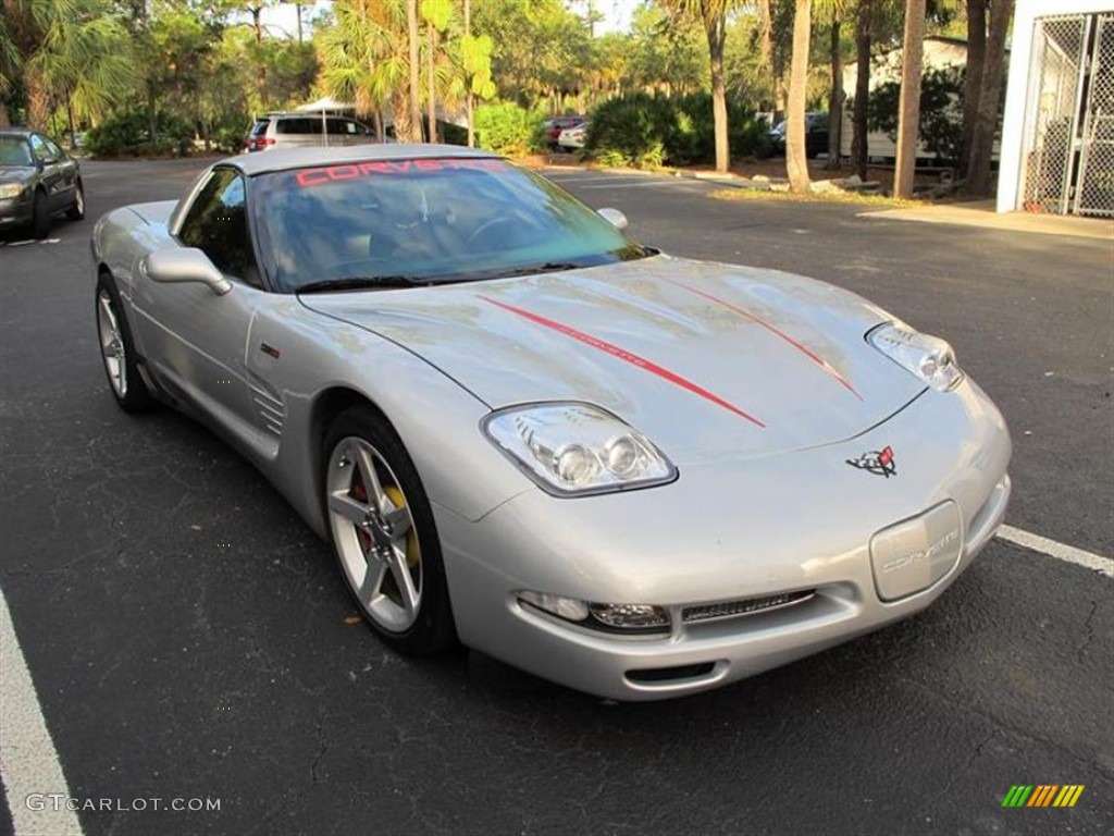 Sebring Silver Metallic 1999 Chevrolet Corvette Coupe Exterior Photo #57287883