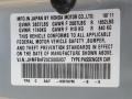 NH787 2012 Honda Civic Hybrid Sedan Parts