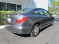 2012 Polished Metal Metallic Honda Civic Hybrid Sedan  photo #3