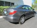 2012 Polished Metal Metallic Honda Civic Hybrid-L Sedan  photo #3