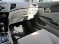 2012 Crystal Black Pearl Honda Civic LX Sedan  photo #7