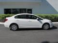 Taffeta White - Civic LX Sedan Photo No. 2