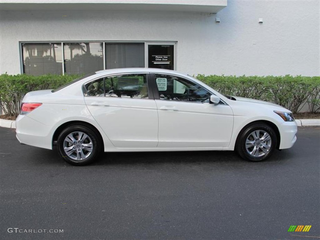 Taffeta White 2012 Honda Accord LX Premium Sedan Exterior Photo #57290151