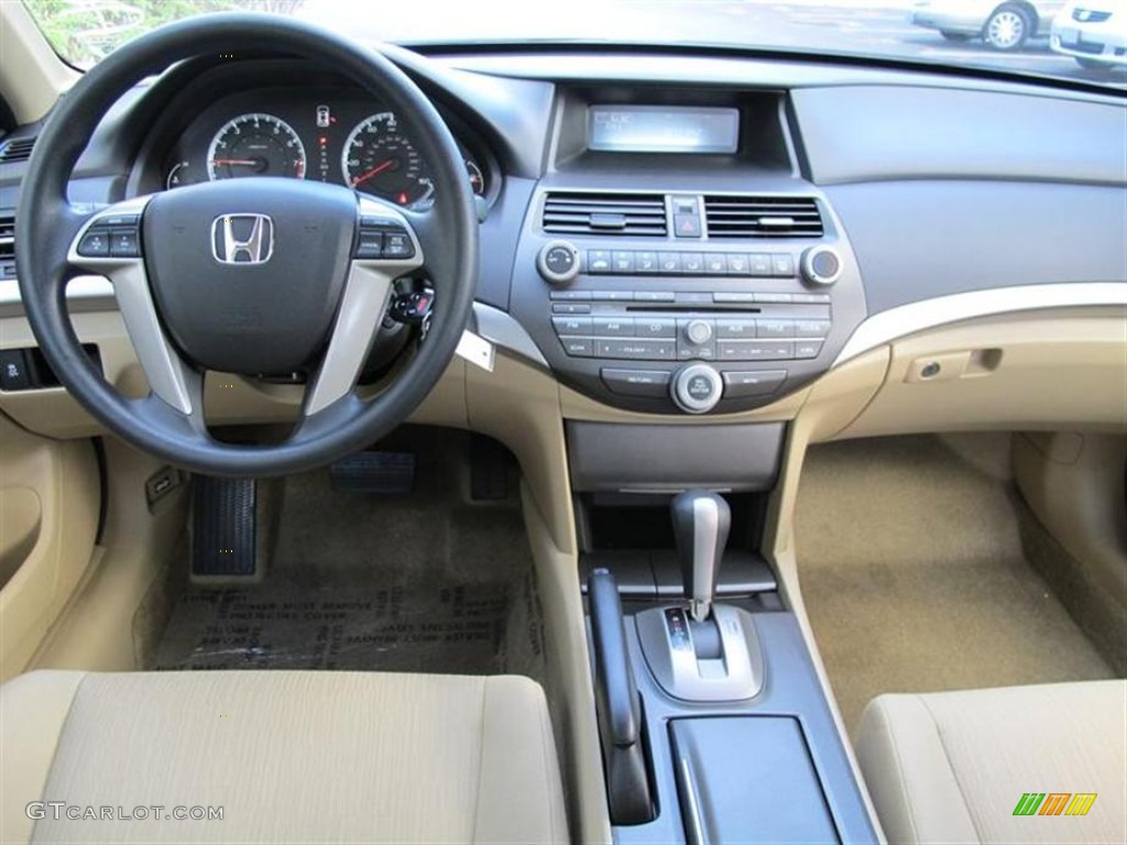 2012 Honda Accord LX Premium Sedan Ivory Dashboard Photo #57290169