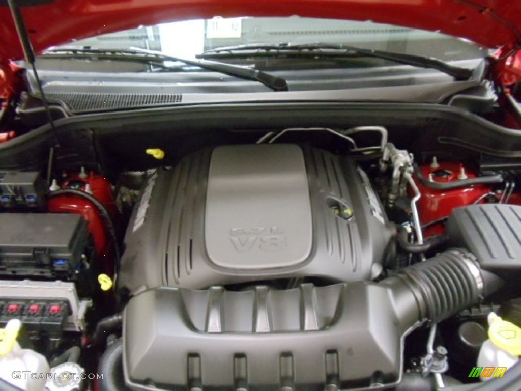 2012 Dodge Durango R/T AWD 5.7 Liter HEMI OHV 16-Valve MDS VVT V8 Engine Photo #57290331