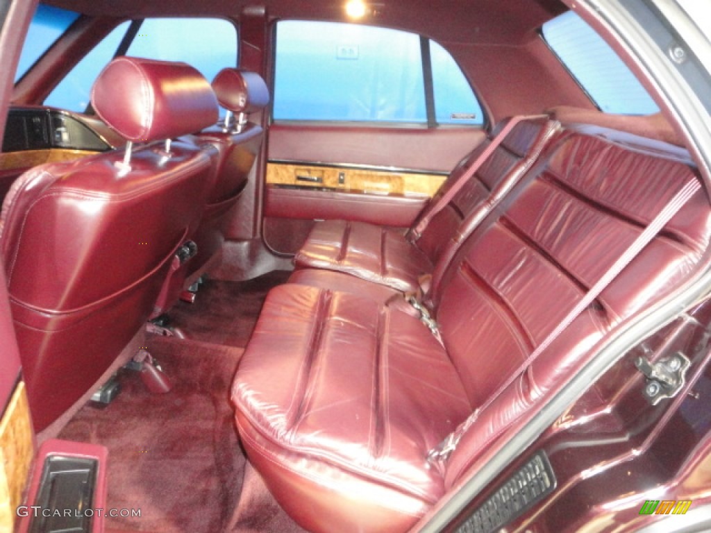 Burgundy Interior 1994 Buick LeSabre Limited Photo #57290892