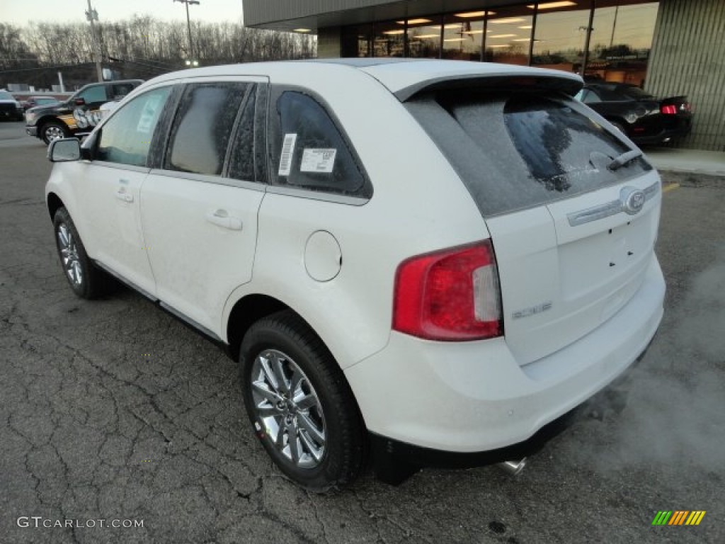 2012 Edge Limited - White Platinum Metallic Tri-Coat / Sienna photo #2