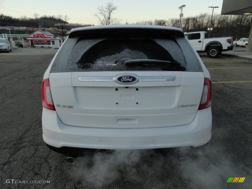 2012 Edge Limited - White Platinum Metallic Tri-Coat / Sienna photo #3