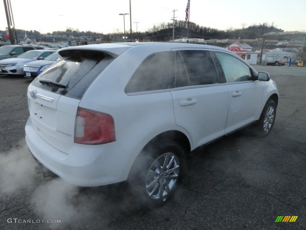 2012 Edge Limited - White Platinum Metallic Tri-Coat / Sienna photo #4
