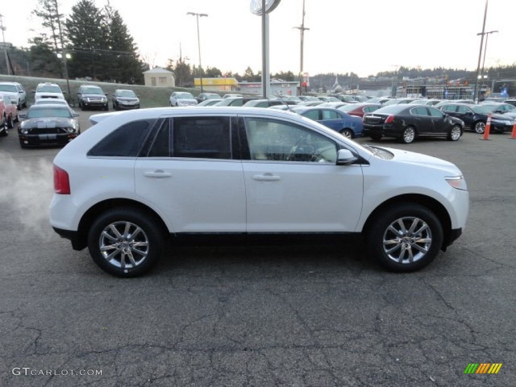 2012 Edge Limited - White Platinum Metallic Tri-Coat / Sienna photo #5