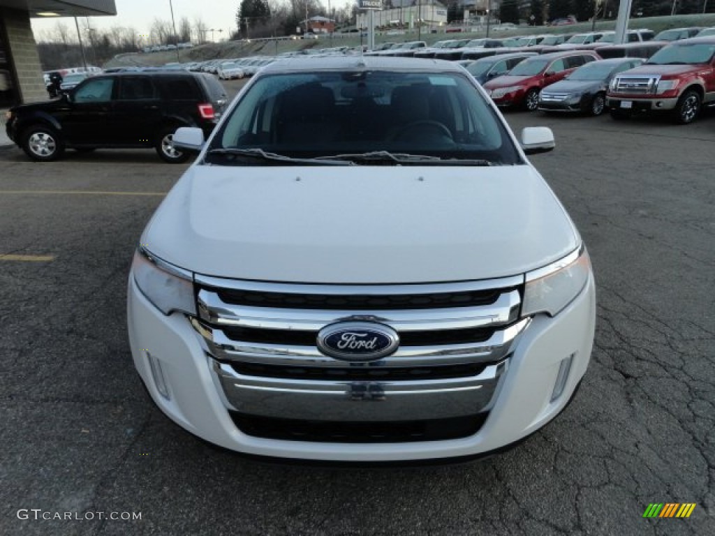 2012 Edge Limited - White Platinum Metallic Tri-Coat / Sienna photo #7