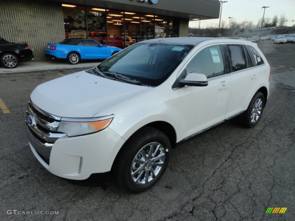 2012 Edge Limited - White Platinum Metallic Tri-Coat / Sienna photo #8