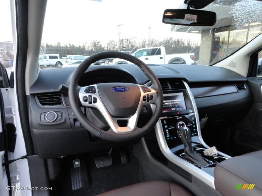 2012 Ford Edge Limited Sienna Dashboard Photo #57291852