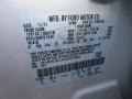UG: White Platinum Metallic Tri-Coat 2012 Ford Edge Limited Color Code