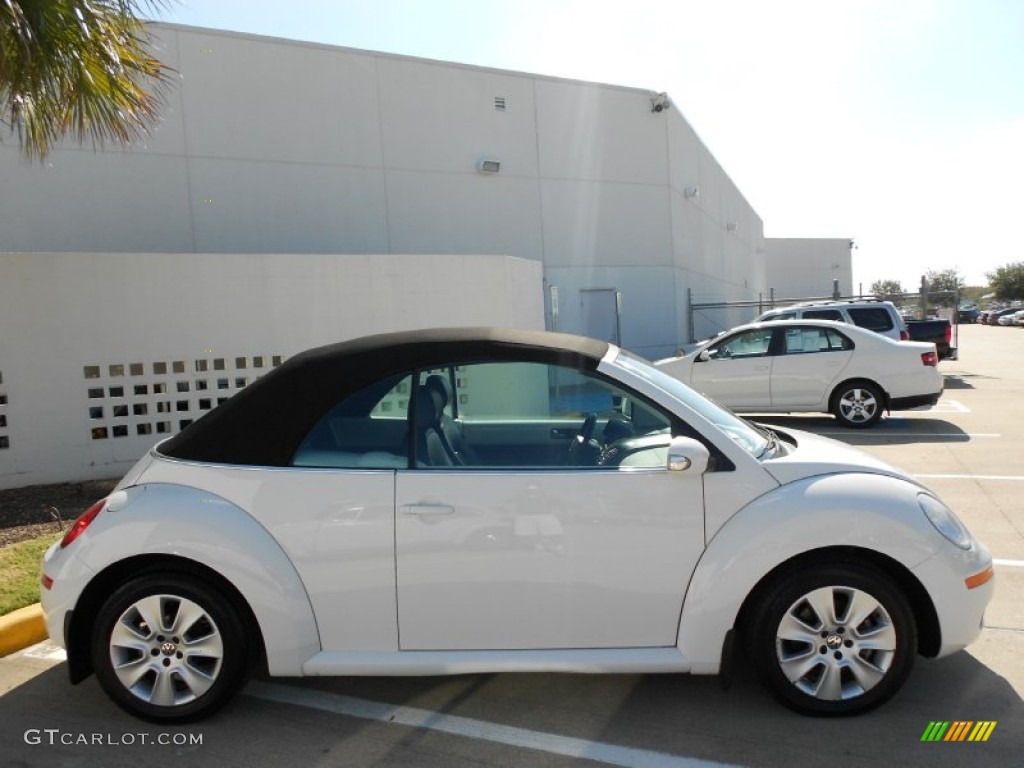 2009 New Beetle 2.5 Convertible - Candy White / Black photo #8