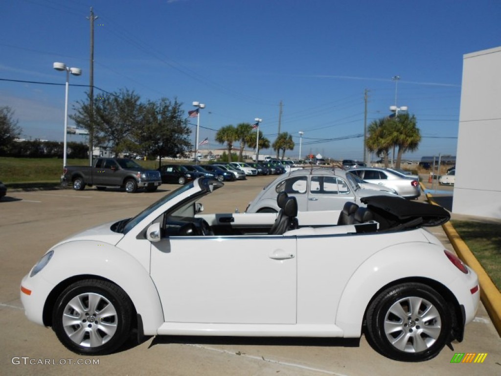 2009 New Beetle 2.5 Convertible - Candy White / Black photo #27